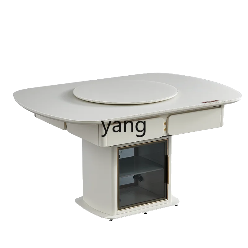 Lmm modern light luxury automatic mahjong table dining table integrated dual-purpose multi-function silent mahjong machine