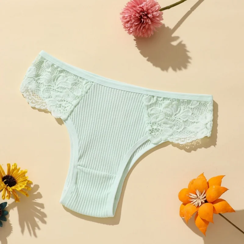 Women’s Low Rise Ribbed Cotton Panties