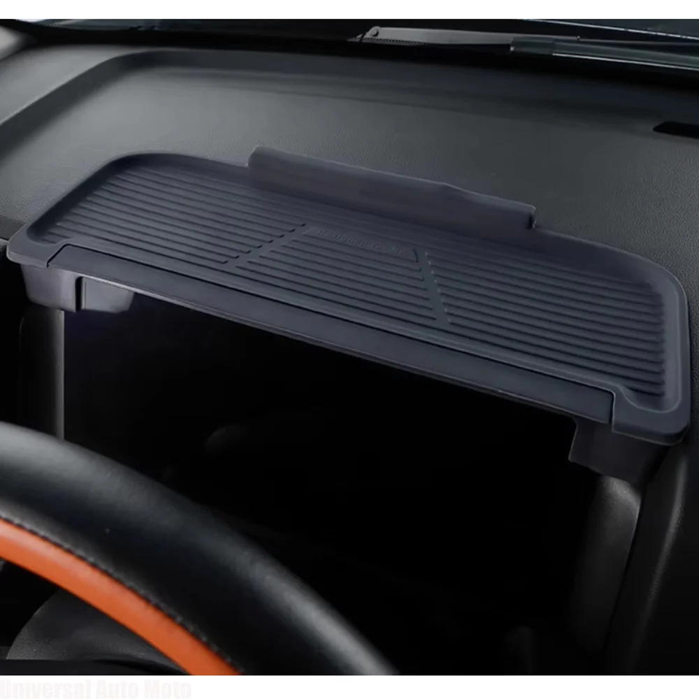 For Great Wall Haval H9 2024 2025 Screen Back Silicone Storage Box Organizer Tray Interior Accessories