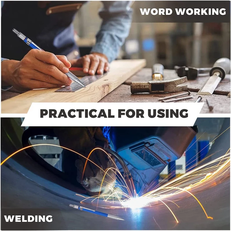 مجموعة أقلام نجار ميكانيكية ، براية مدمجة ، فولاذ ، مجرب أنابيب ، آلة لحام ، بناء ، عامل خشب