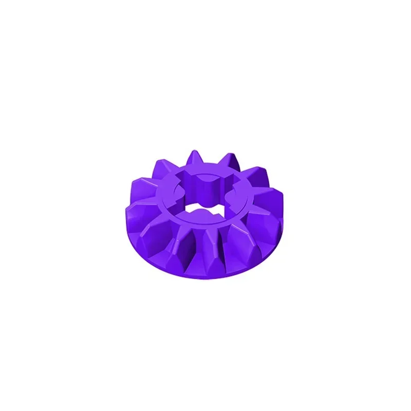 100PCS Assembles Particles 6589 12 Tooth Gear Disk Outer Diameter 12.7 Building Blocks Bricks Kit Part Toy For Children Gift