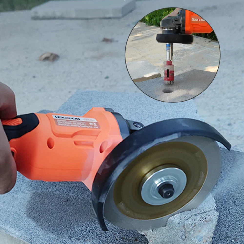 Brushless Cordless Rechargeable Angle Grinder 125mm For 18V Makita Battery DIY Power Tool Saw Blade Cutting Machine Polisher