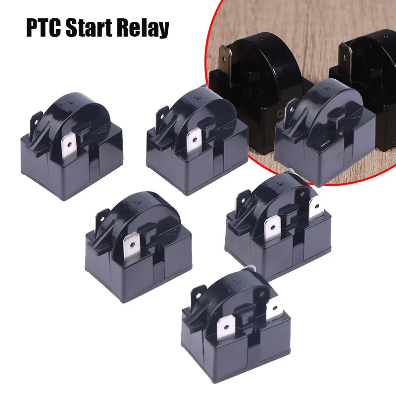 Relés de Arranque PTC para Refrigerador, 1/2/3/4 Pines, Protector de Sobrecarga del Compresor, Accesorios para Relés de Arranque PTC
