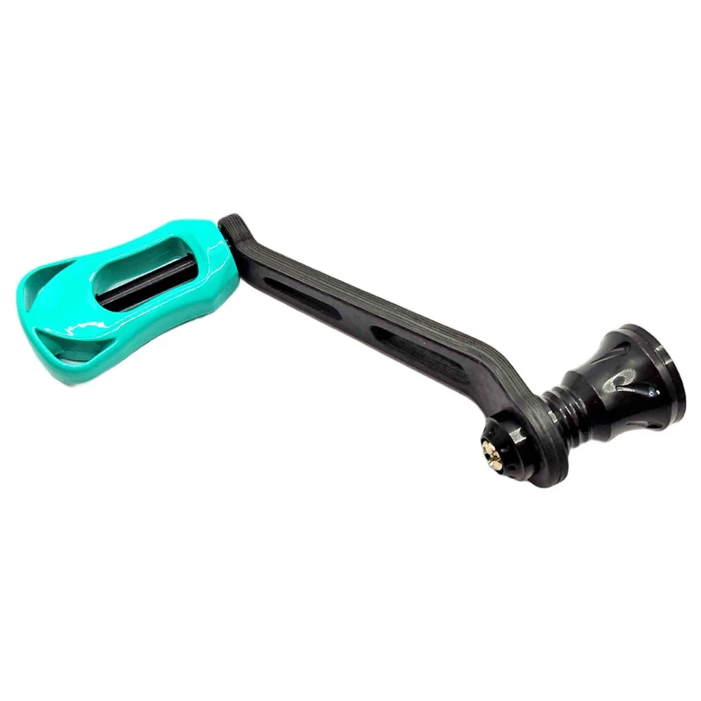 Manivela de Fibra de Carbono para Carretilha de Pesca, Tipo Rosqueável, PARA DAIWA, Para FUEGO, Manivela de Potência de 70MM, Peça para Carretilha de Pesca