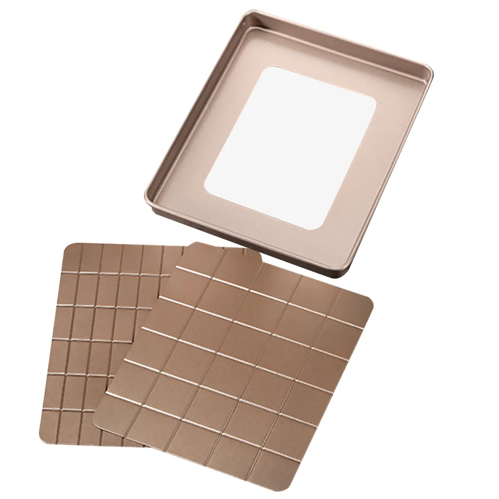 

1 Set Baking Nougat Mold Multi-Functional Pastry Making Tool Heat Resistant Sturdy Dessert Shaping Tray Kitchen Supplies Nougat