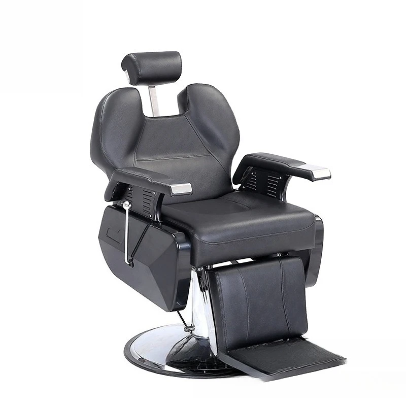 

Hair chair barber shop special hydraulic lift rotating down hair chair