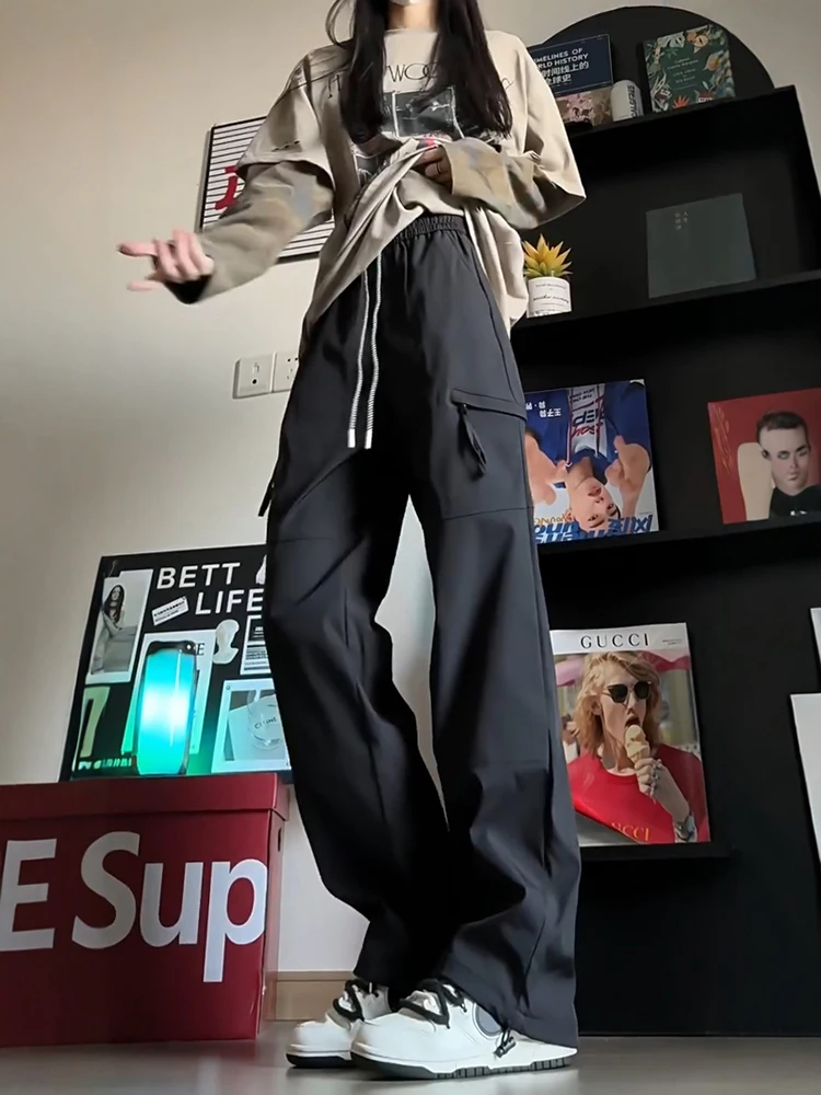 

American Sle Tee-Proof Workwear Trousers Autumnal Functional Wind Zipper ket Mountain Climbing And Hiking Sports Pants