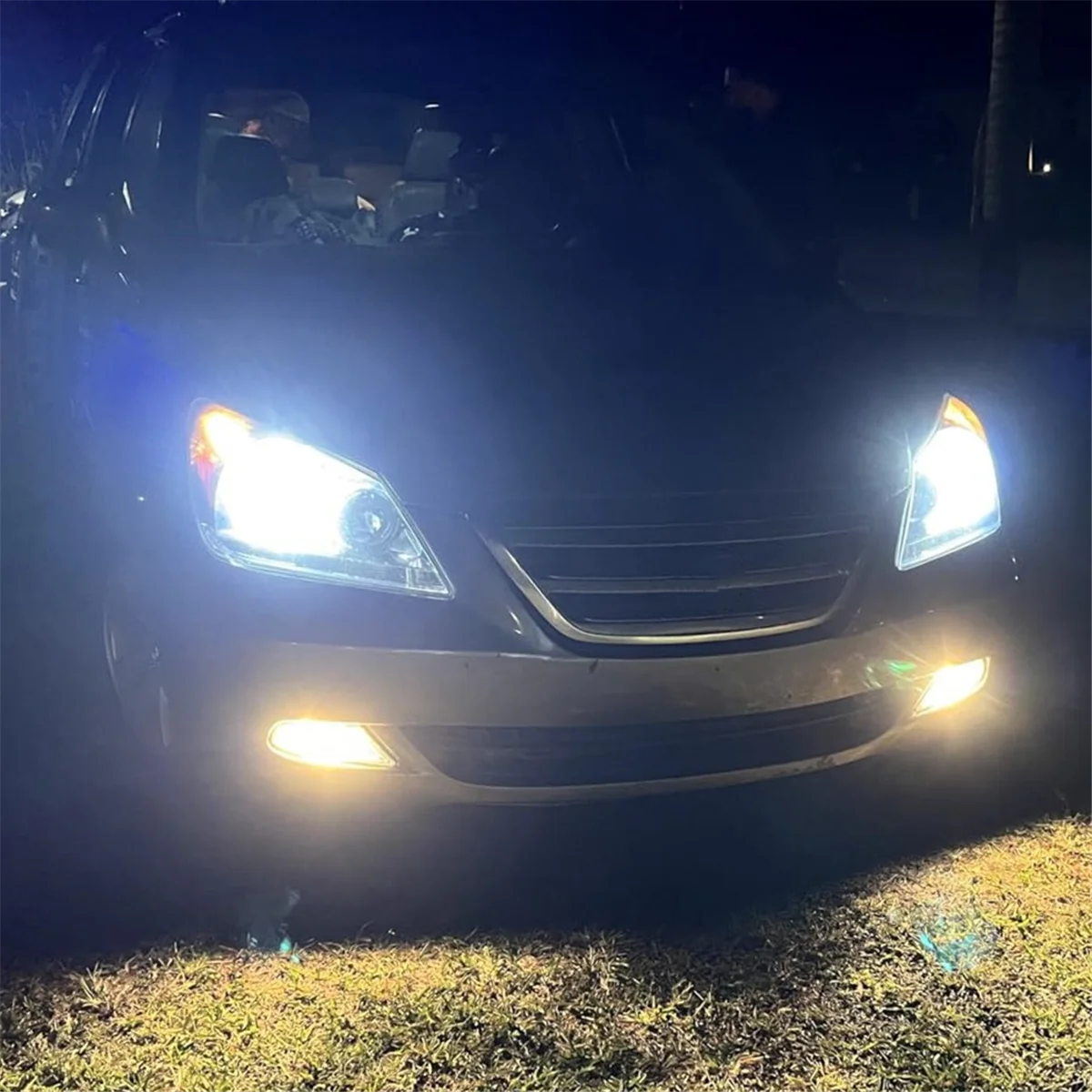 

A02Q-Front Fog Lights Assembly for Honda Odyssey 2005-2007 Fog Lamps with Bulbs Wiring Harness Switch Accessories