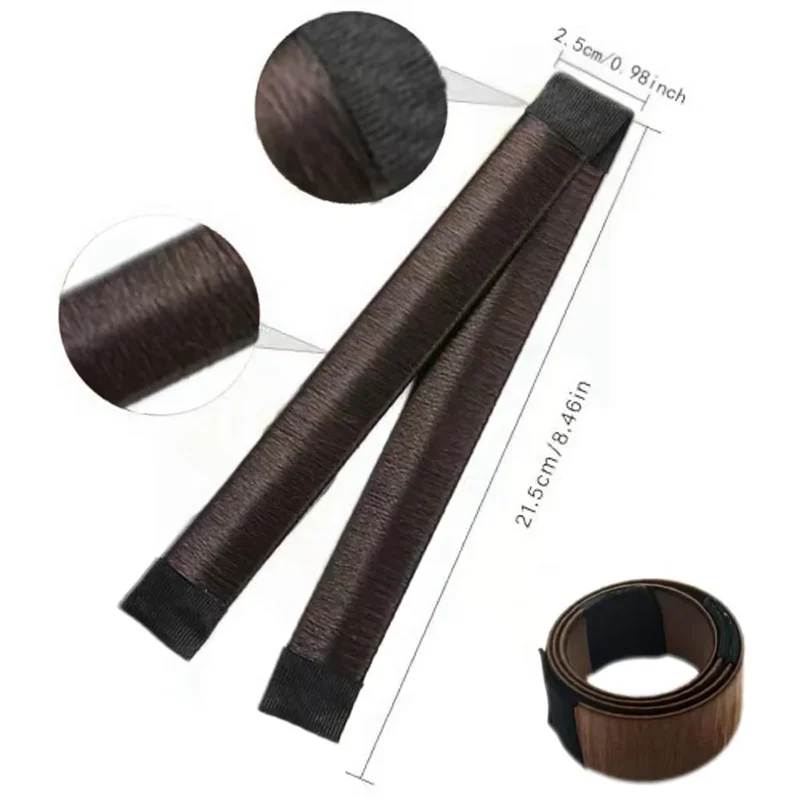 A94E-Magiczne Gumki do Koka Profesjonalne Gumki do Koka Donut do Włosów Gumki do Koka Baletowego Łatwe Narzędzie do Koka Idealne Gumki do Koka