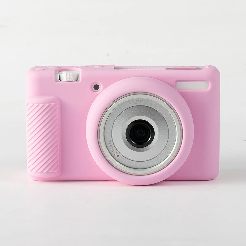 

Protective Body Cover Bag Skin Camera Case ，For Sony ZV1-F ZV1m2 ZV1F camera silicone protective case + free tempered film
