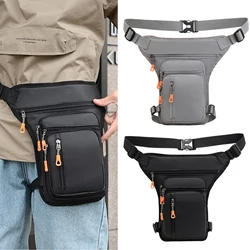 Motorcycle Drop Leg Side Bag Diagonal Belt Bags Outdoor Casual Waist Bag Motorbike Chest Pack