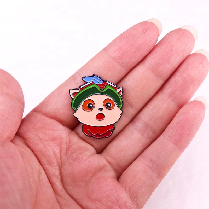 cute cartoon animal badge soft Enamel Pin brooch jewelry view 4