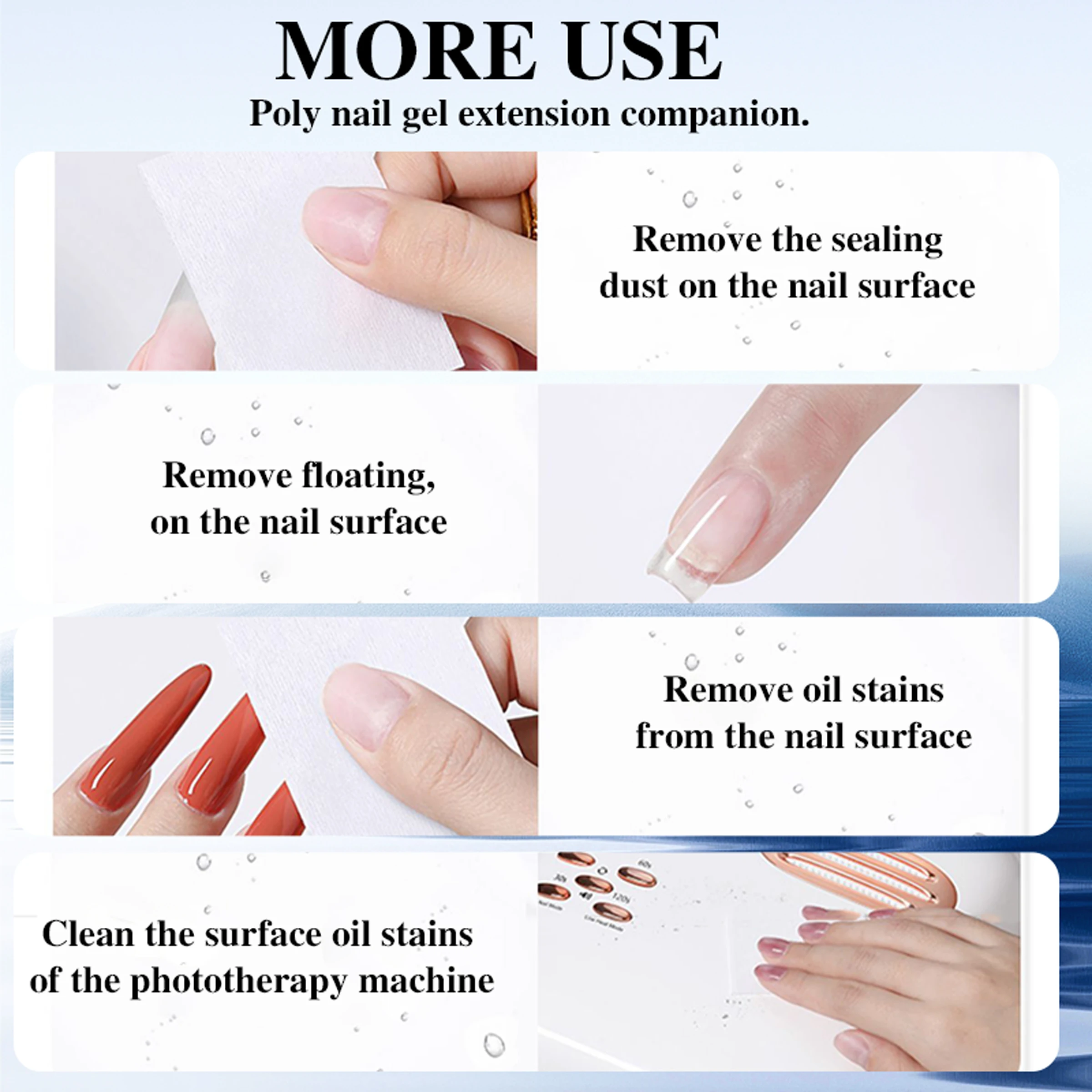 ชุดน้ำยาทาเล็บโพลีเจลขนาด120มล. (+ ปากกาและ sloki kaca หยิบจับ) เจลเรียบไม่มีฟอง/ไม่สม่ำเสมอต่อต้านคุณสมบัติเพื่อความยั่งยืน