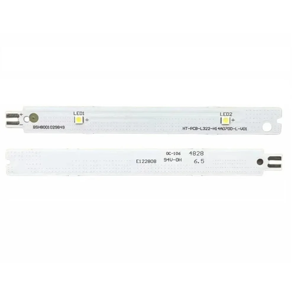 

Refrigerator Lighting Strips 11.1*1.1cm For BSH8001029849 DC6V For Siemens For Bosch Refrigerator Lighting LED Strip Replacement