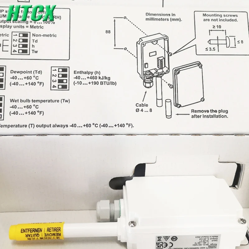 New Temperature and humidity sensor wall mounted indoor  TMW82 single temperature HMW82 temperature and humidity HMW88D HMW88M