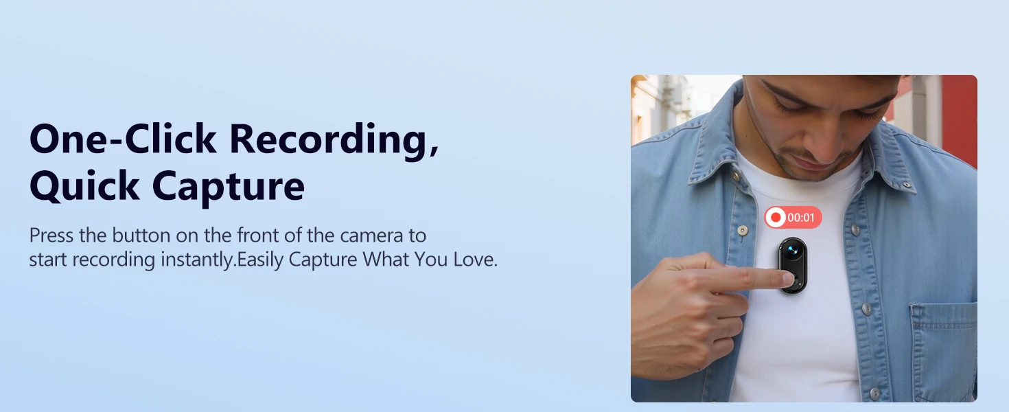 Ansvicam 4k Mini Body Camera With 6-axis Stabilization Magnetic_voghion.com
