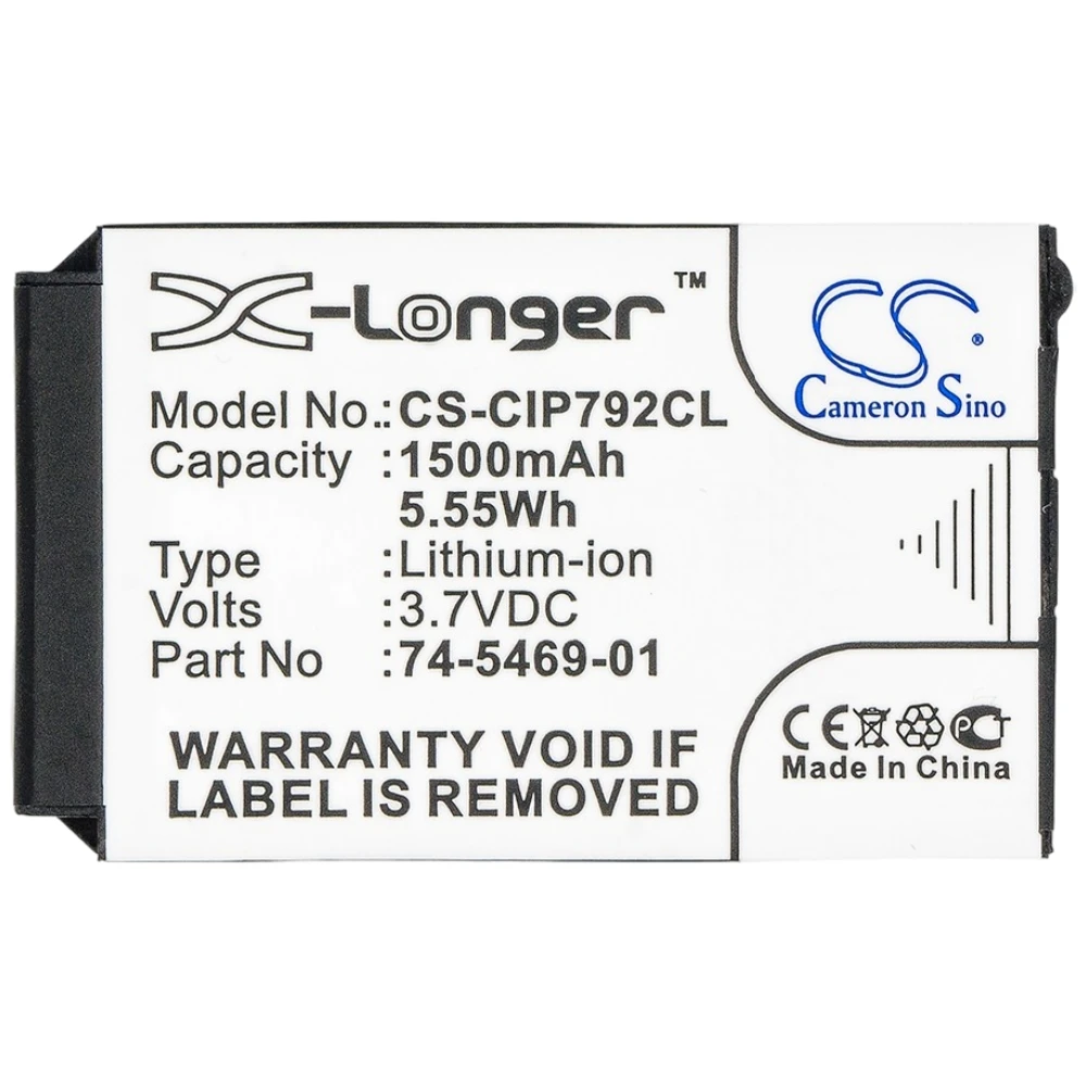 Li-ion Cordless Phone Battery for Cisco,3.7v,1500mAh,7925G,7926G,CP-7925G-A-K9,74-5468-01,7925,7926,U8ZBAE12