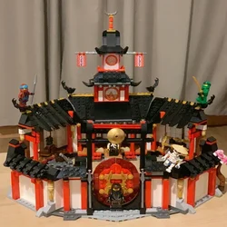 IN STOCK Monastery of Spinjitzu Building Blocks Kit Bricks Classic Ninja Movie Model Toys for Children Christmas Gift 7067