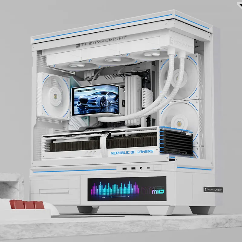 مبرد مياه Thermalright WONDER VISION 360 TURBO الكل في واحد 360 مم 6.67 بوصة AMOLED LCD 2K 60HZ شاشة منحنية عين عارية رؤية ثلاثية الأبعاد #6