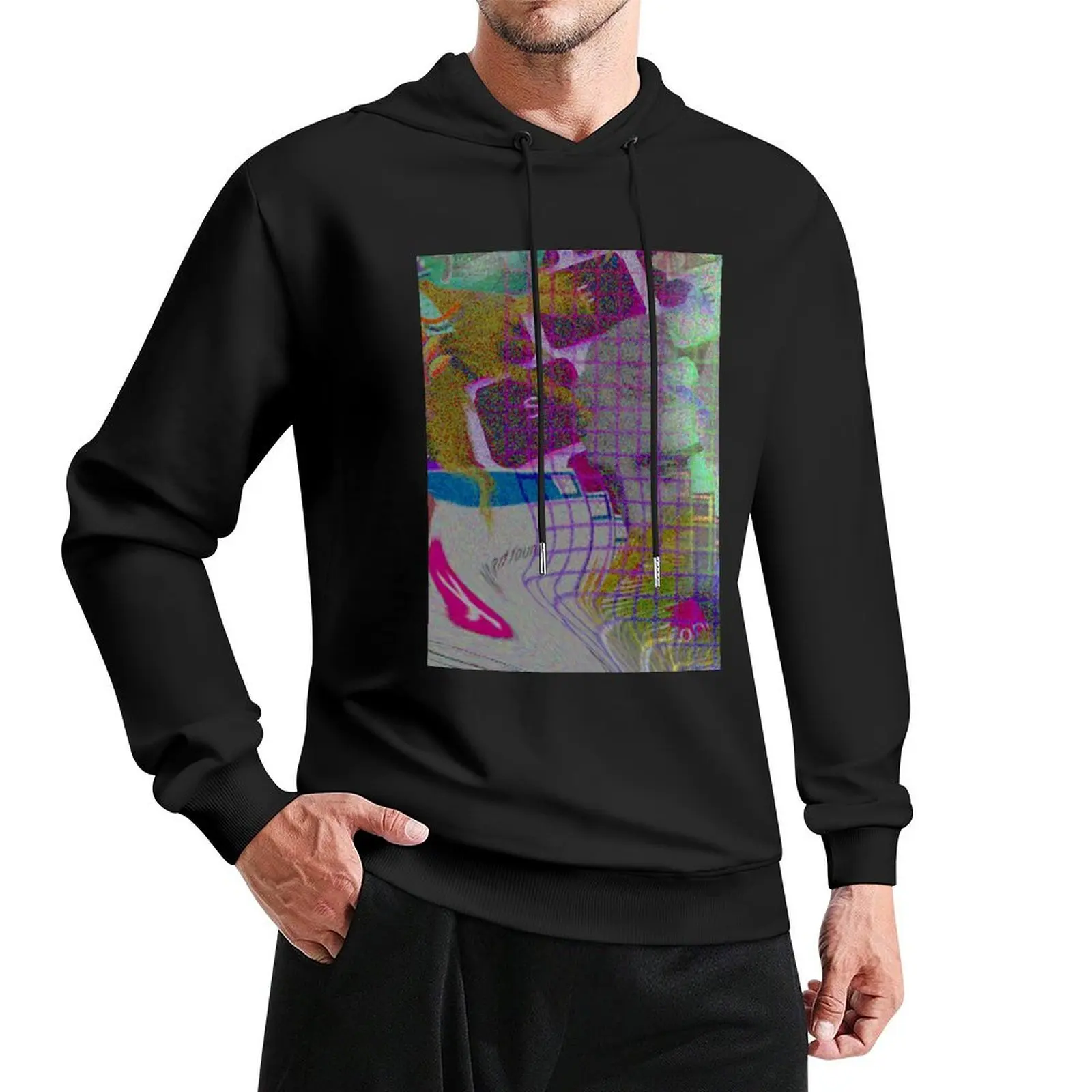 s i m u l a t i o n_001 Pullover Hoodie fashion men oversized hoodie