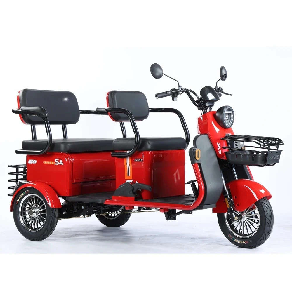 

500W 60V Electric Trike for Adults - 3-Wheel Cargo Tricycle 30km/h | OEM Wholesale