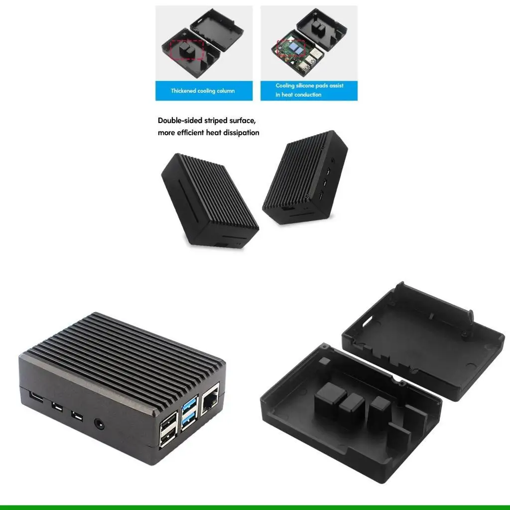 

U55C All Metal Aluminum Alloy Case Enclosure for 4B Shell-