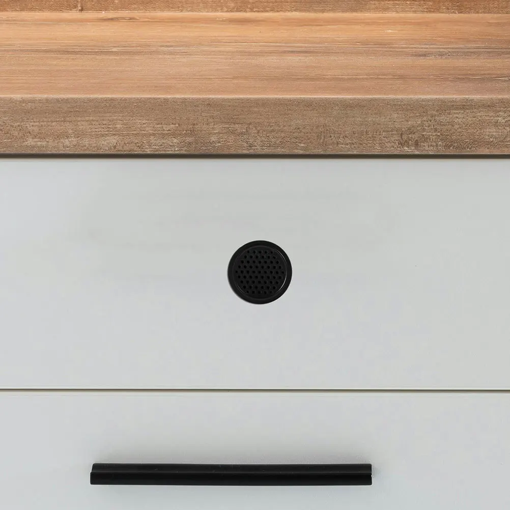 

10pcs Stainless Steel Mesh Hole Louver Vent Round Air Ventilation For Cabinet Shoe Cabinet Wardrobe Closet Replacement Soffit