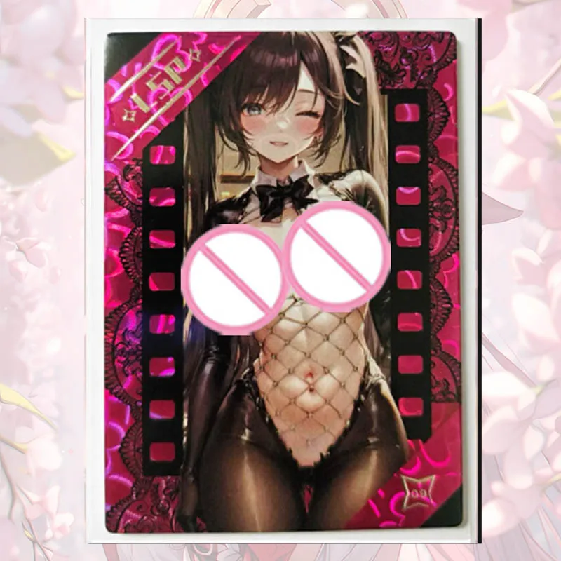 Goddess Story Private girl LSP Thermal Card Hatsune Miku Ganyu Yelan Lumine Eula boy Toy collection Birthday Christmas gifts