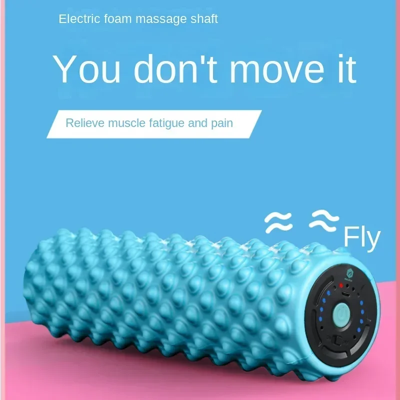 Electric Foam Massage Roller - Fascia Relaxation and Whole Body Muscle Relief with Vibration for Deep Tissue Comfort