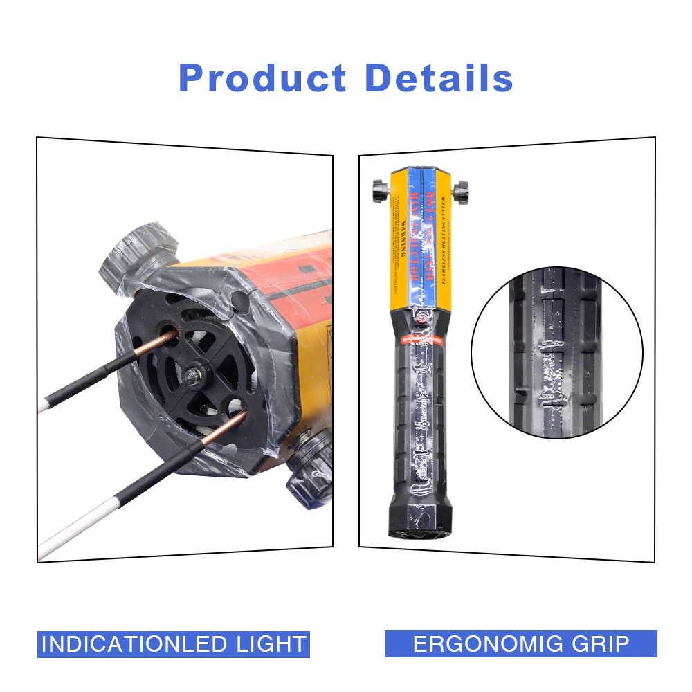 Imagem -05 - Magnetic Induction Heater Kit Flameless Tecnologia de Aquecimento com Bobinas Caixa de Liga de Alumínio Usada para Aquecimento de Nozes Engrenagens 1000w