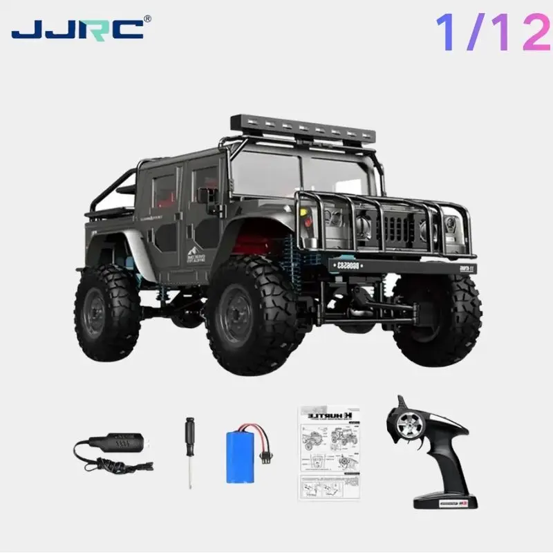

JJRC Q121 H2 RC Car, 1/24 Scale 4WD Off-Road Truck, 2.4G High Speed Remote Control Climbing Vehicle for Boys Adults