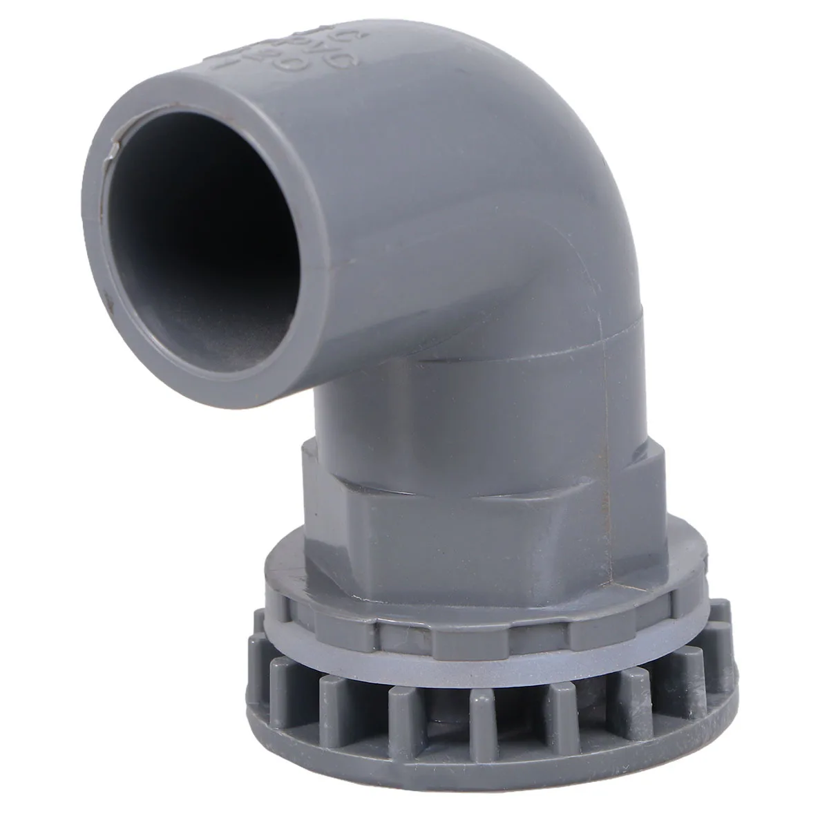 L Type Pvc Connectors 20Mm Inner Diameter Grey Fish Tank Drain Joint For Water Tank Connector Drainage Pipe Fitting Water