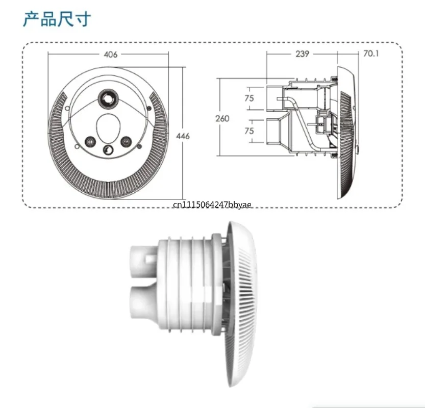 For Countercurrent Jet Pump Combination Infinity Pool Surfing Equipment Swimming Pool Water Flow Nozzle Accessory