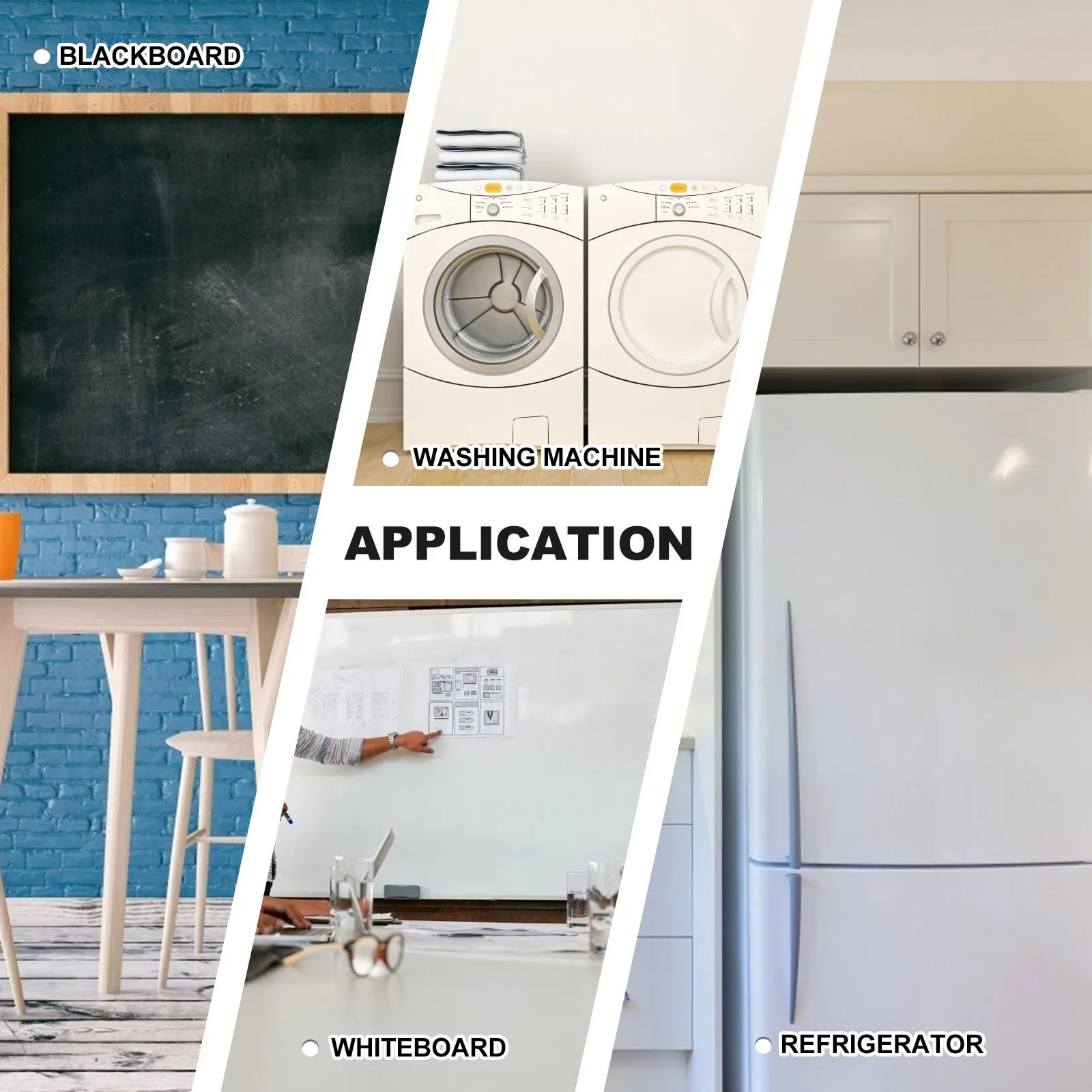3 Piece Astronaut Fridge Stickers Creative Resin Spaceman Decals Cartoon Refrigerator Kitchen Decor