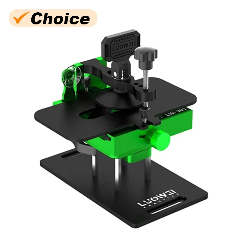 LUOWEI LW-301Pro 4 In 1 Universal LCD Screen Disassembly Fixture for Mobile Phone Repair 360° Rotary Rear Cover Removal Clamp