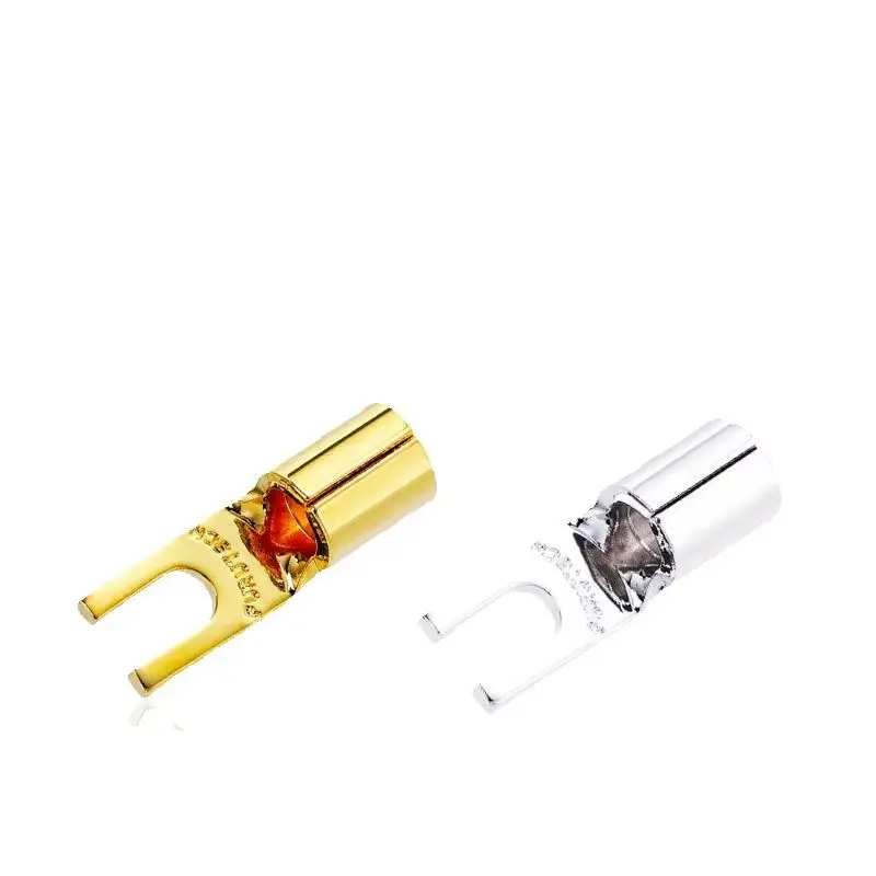 Japan FURUTECH Furukawa FP-205 Series Bronze Car Home Audio Wiring Terminal Fork Connectors