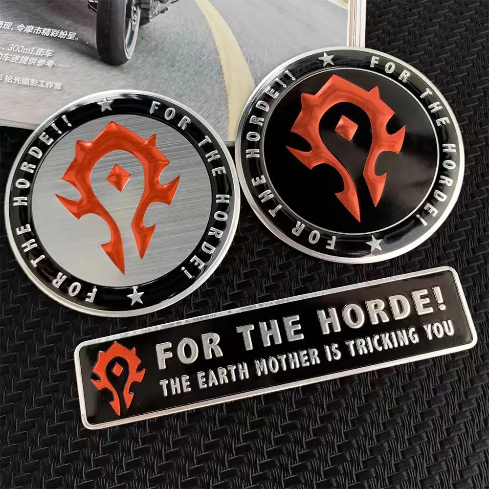 

Car Stickers World Of Warcraft WOW The Horde Reflective Decals For Fuel Tank Cap Windshield Trunk Motorcycle Laptop Phone D2