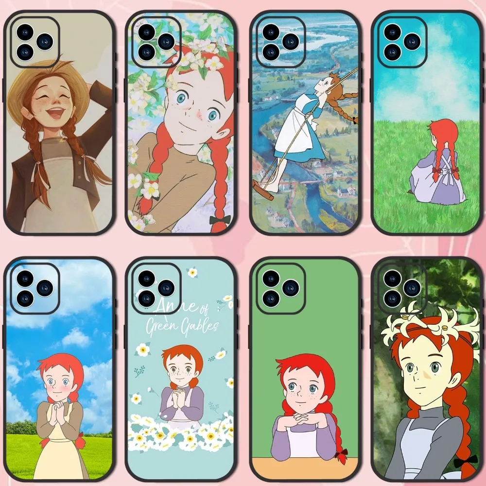 A-Anne of Green Gables Anne Shirley Phone Case For Samsung Galaxy S10 FE S21 Ultra S22 Lite Soft Phone Shell Note 10 Back Cover