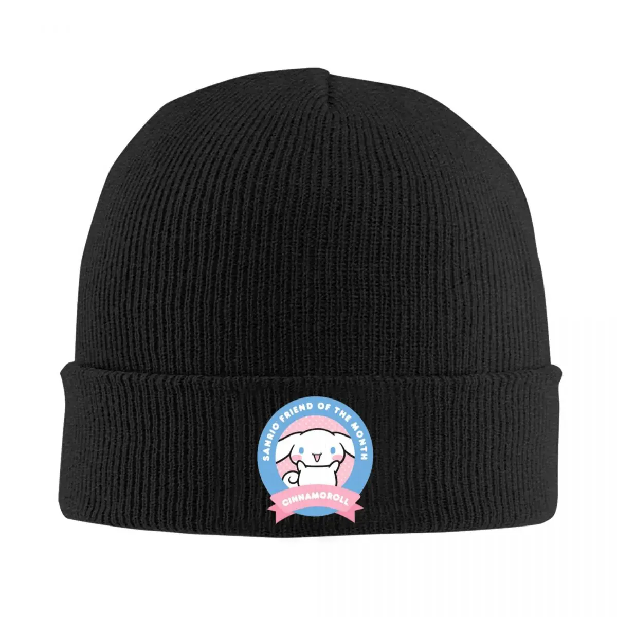 Cinnamoroll Sanrio Bonnet Hats Beanie Hats Design Knit Hat Autumn Street Female Male Gym Head Wrap Cap