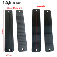 Plastics Seat Adjuster Board,Specialized Accessories For Fitness Equipment Strength Training Apparatus Mat 2 Style