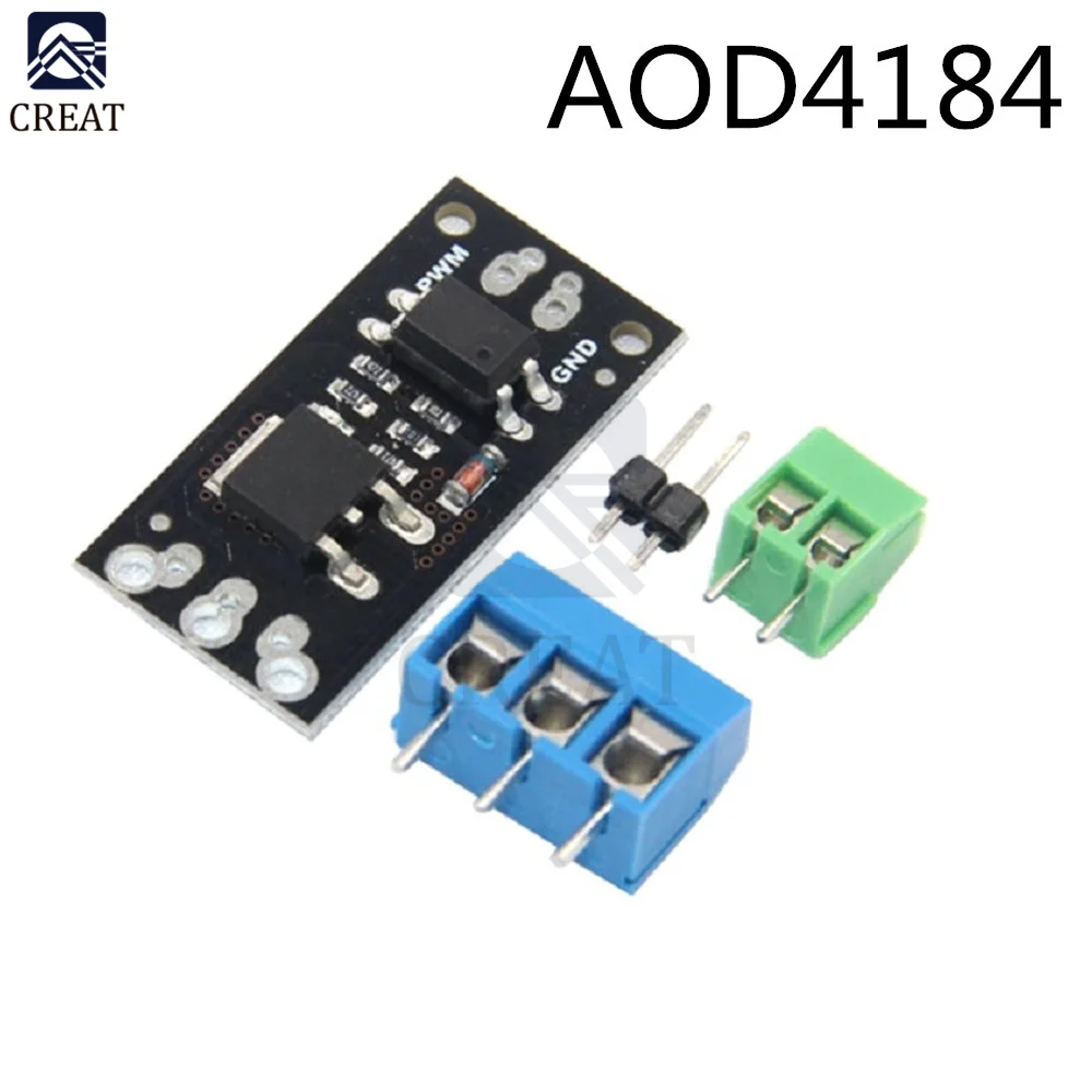 FR120N LR7843 AOD4184 D4184 Isolated MOSFET MOS Tube FET Module Replacement Relay 100V 9.4A 30V 161A 40V 50A Board