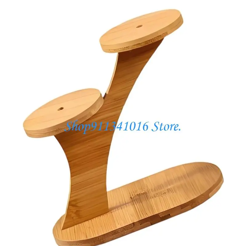  Bamboos Desktop Planter Stand Support Holder For Succulents Herbs And Small Plant Space Saving Indoor Outdoor Decoration