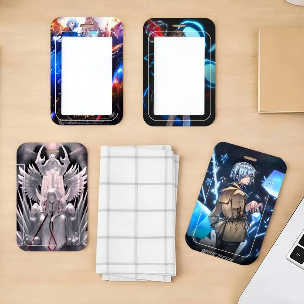Anime T-Tower Of God ID Card Holder Neck Strap Pendant Door Badge Holder Lanyards Keychain Work Credential Case Gift