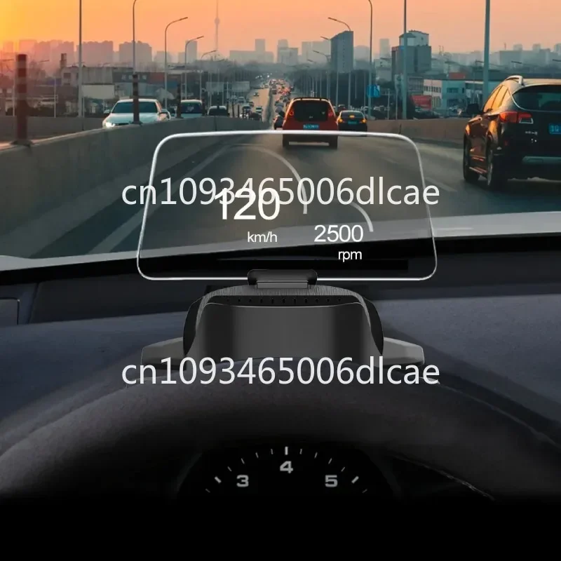 Suitable for TOP selling head-up display for car hands free and remote control LED display HUD001