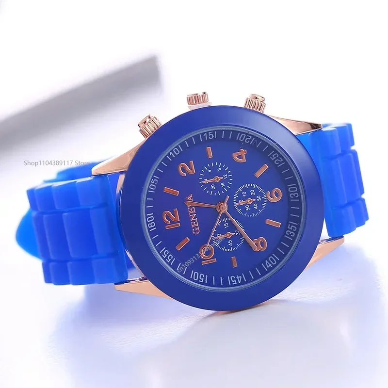 New Fashion Ladies Fashion Watch Male and Female Student Silicone Quartz Wristwatch Clock Wholesale Relogio Feminino