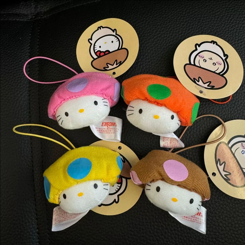 ตุ๊กตาเห็ดการ์ตูนน่ารัก ห้อยกระเป๋า พวงกุญแจ ของเล่นตุ๊กตาเห็ดหลากสี ของขวัญสำหรับเด็กผู้หญิง