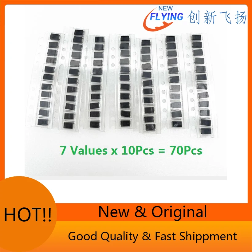 7 Values *10Pcs=70P…