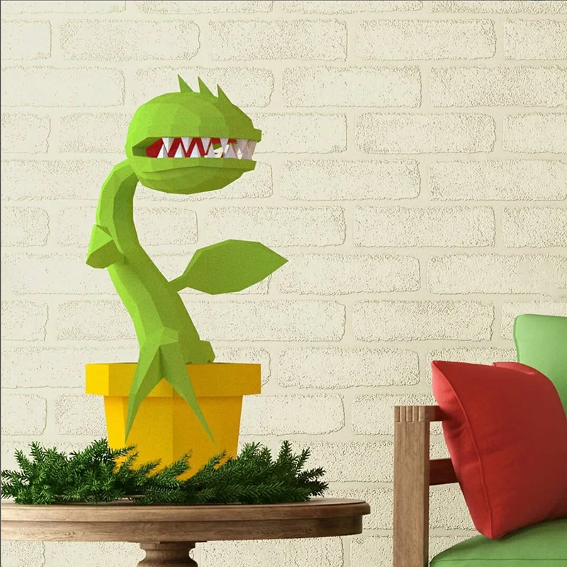 

60cm Large Chomper Bonsai Plant Model Kit Papercraft 3D Paper Model Home Decor Desk Table Decoration Handmade Creative Toys