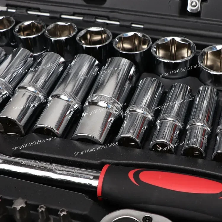 216 Piece Herramientas Auto Repair Spanner Ratchet Wrench Steel Car Tool DIY Automotive Mechanic Home Tool Kit Set