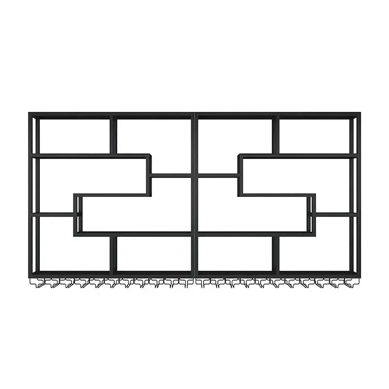 

Промышленная винтажная настенная винная полка, минималистичный уникальный роскошный кухонный шкаф для алкоголя, мебель для хранения напитков для вечеринок, барная стойка